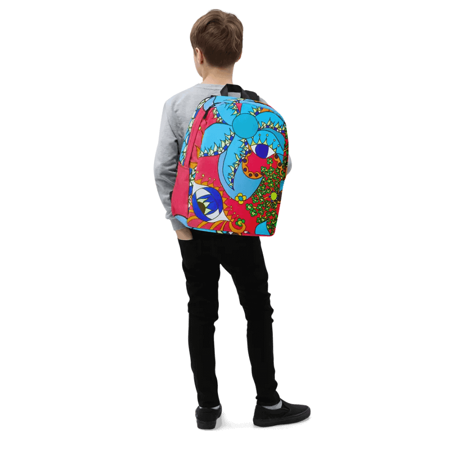 Ethereal Vision All-Over Print Backpack product image (6)