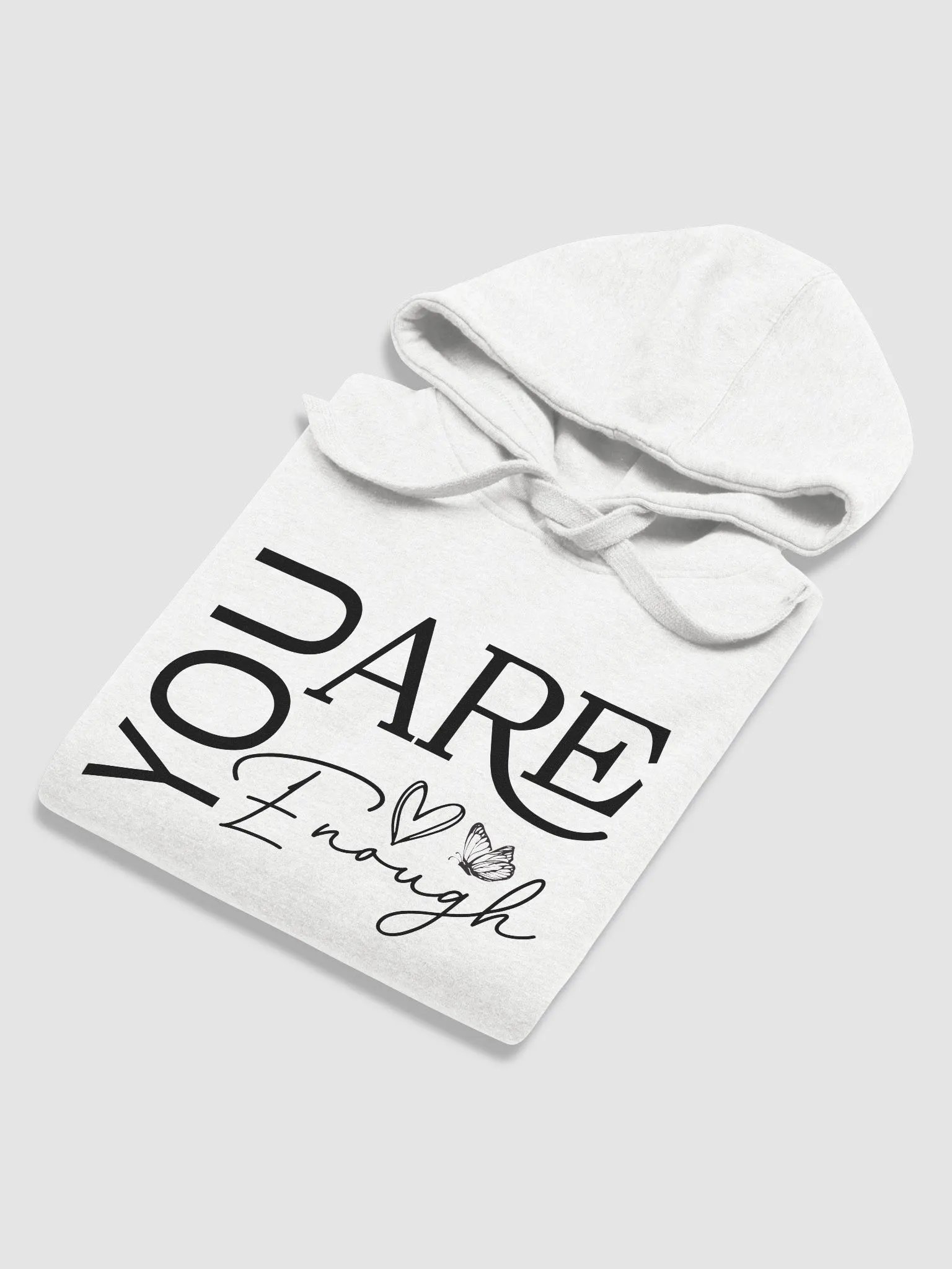You Are Enough - Empowering Motivational Quote Unisex Premium Hoodie product image (6)