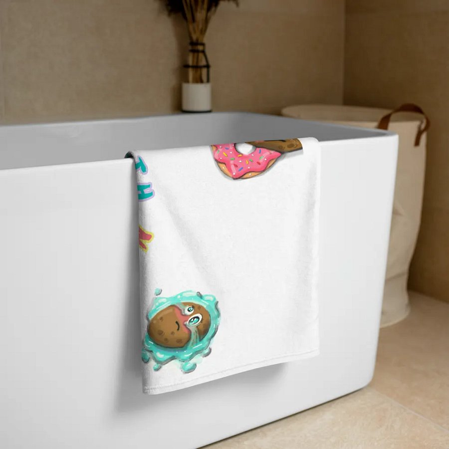 Bath Spuds Sublimated Towel product image (3)