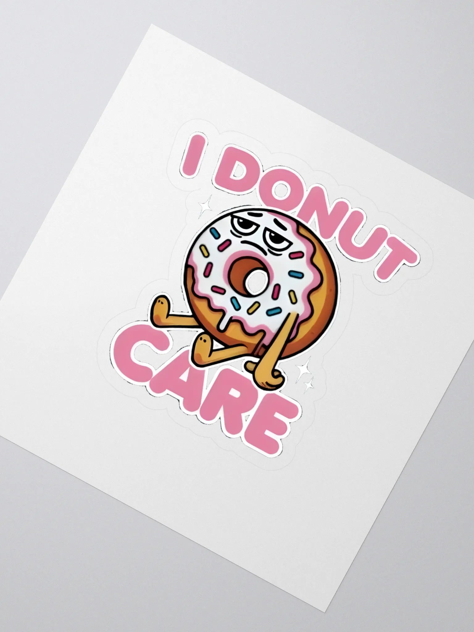 I Donut Care Sticker Set product image (2)