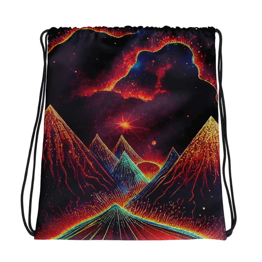 Neon Fantasy Drawstring Adventure Bag product image (1)