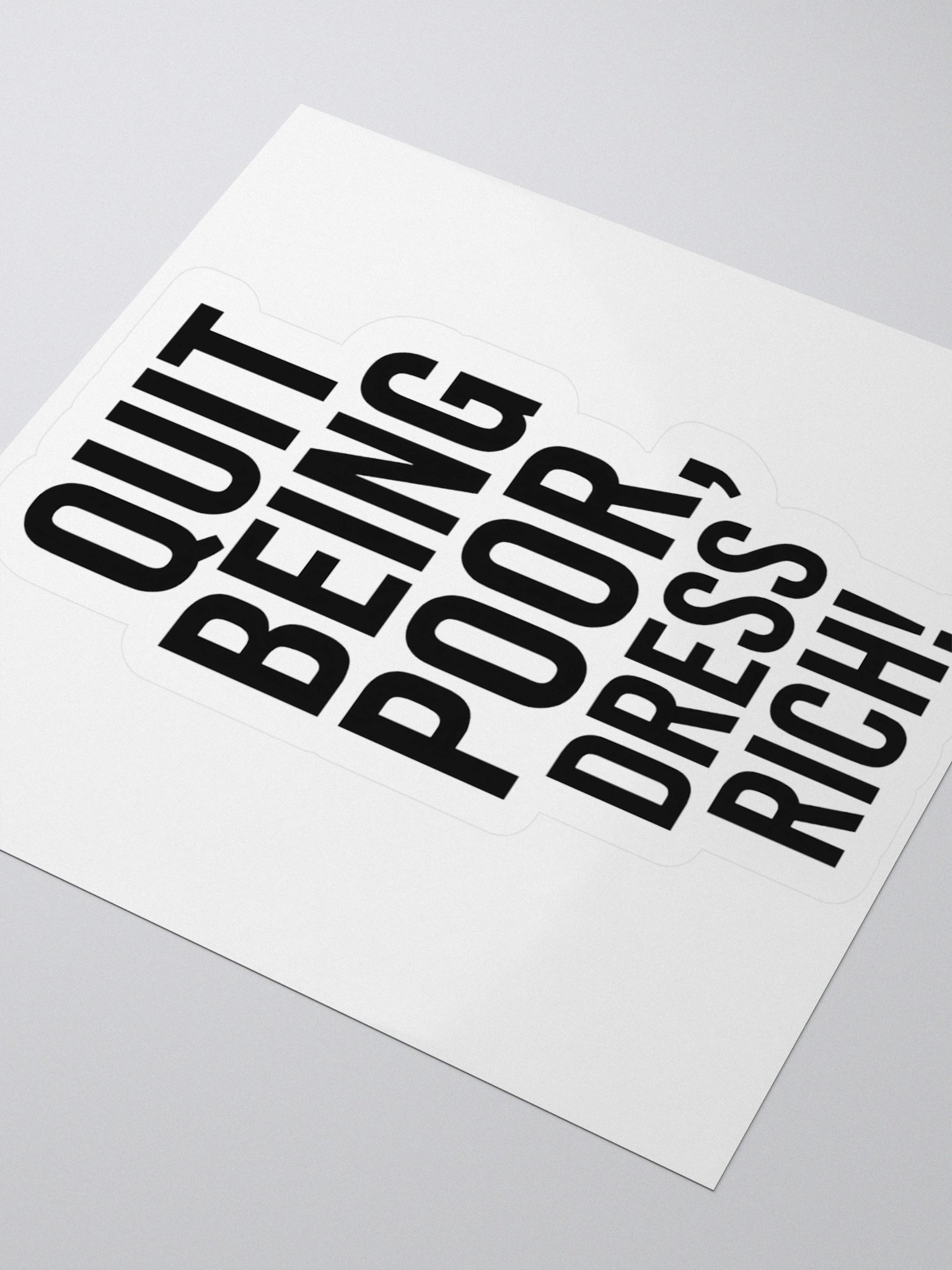 Rich Dress Code Stickers product image (7)