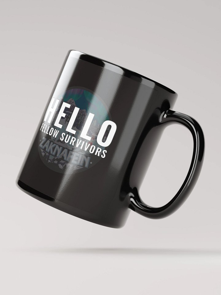 Hello Fellow Survivors - Zaknafein Black Mug product image (3)