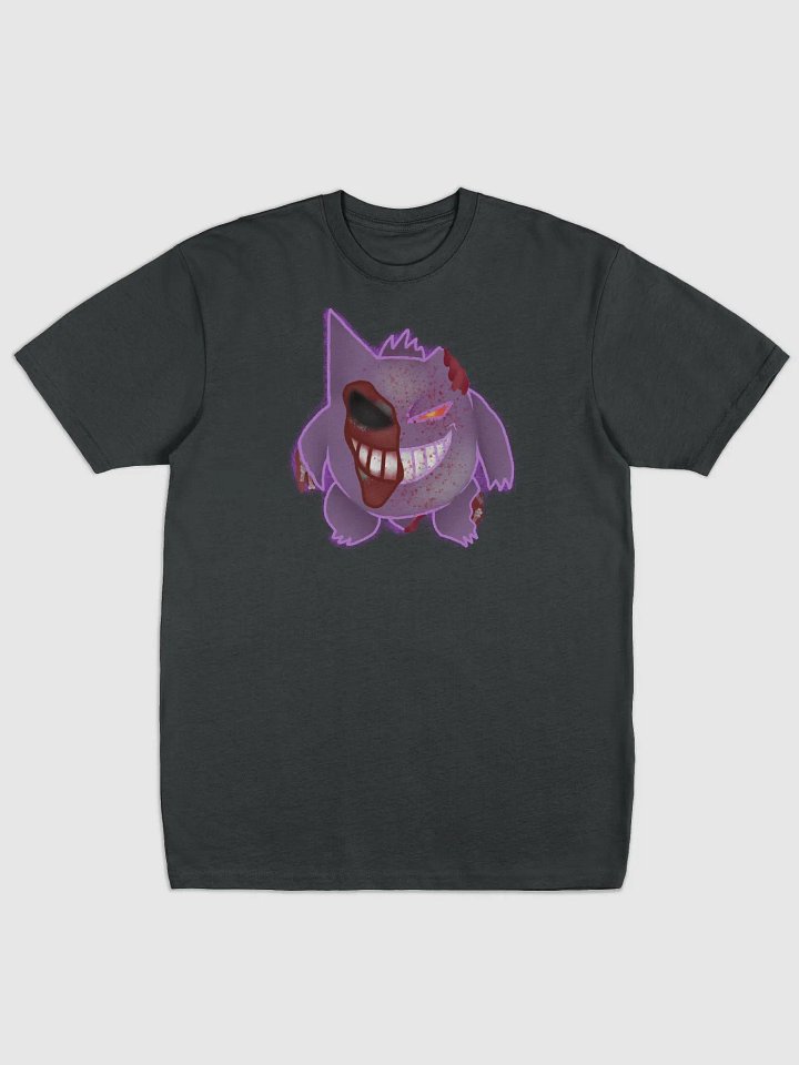 Zombie Gengar Cotton Heritage Men's Premium Heavyweight Tee product image (2)