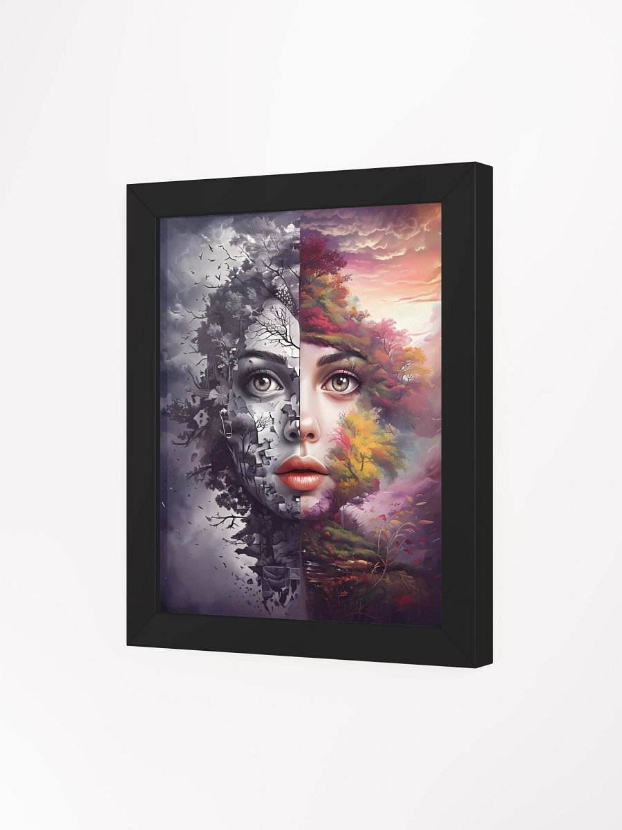 Metamorphosis Split-Face Framed Poster product image (4)
