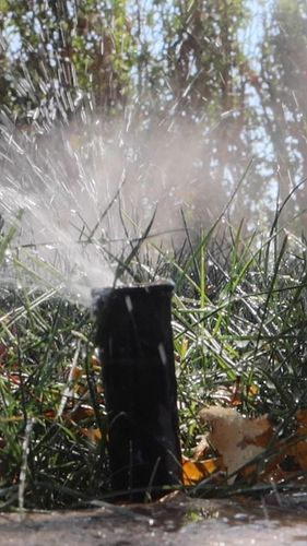 It's time to get those sprinklers blown out and prepped for winter! Here's how to DIY! #winterprep #sprinklerblowout #diyhome...