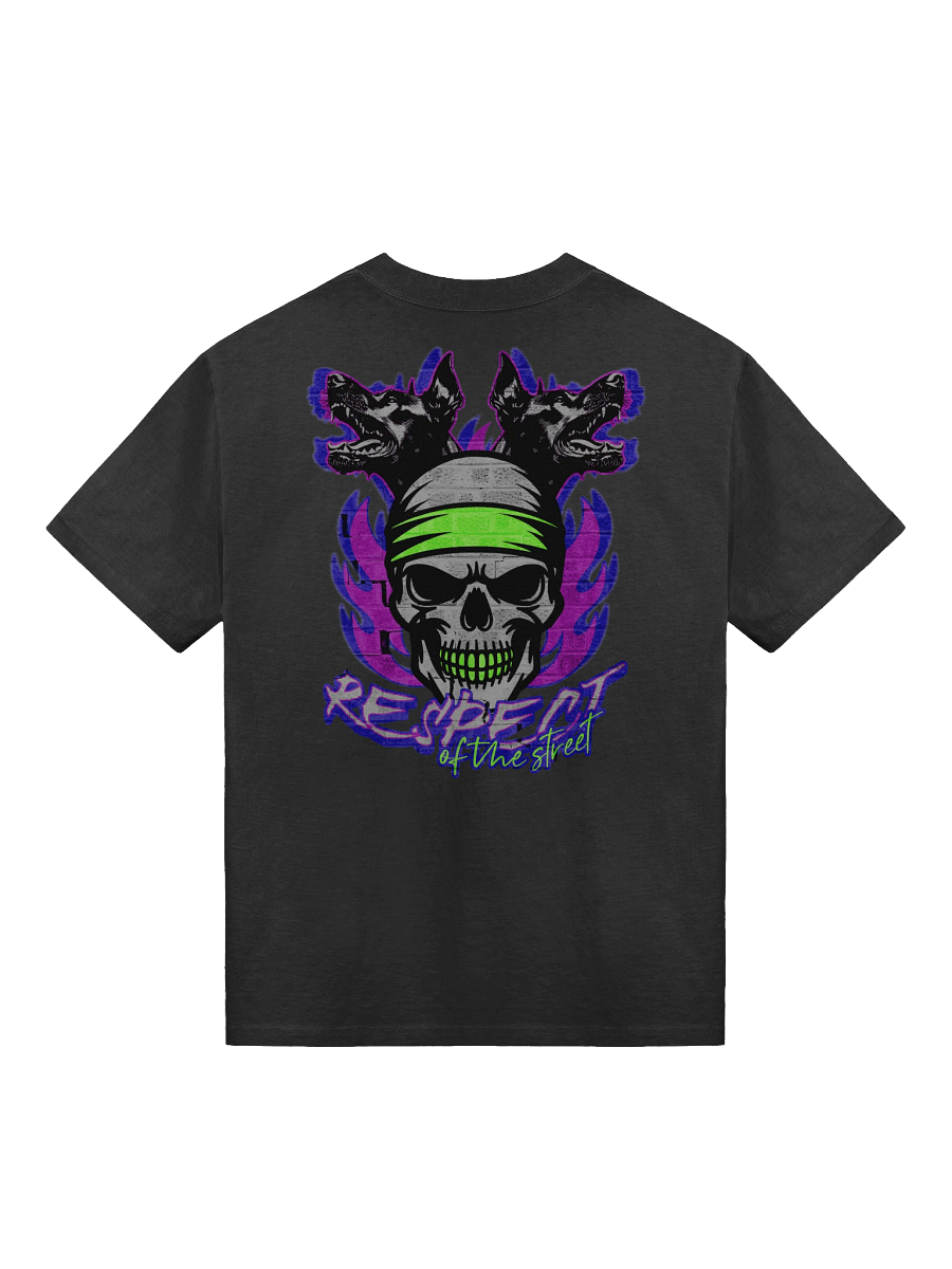 "RESPECT of the Street" Tee: Earn Your Place. Own Your Code. 💀🐕 product image (2)