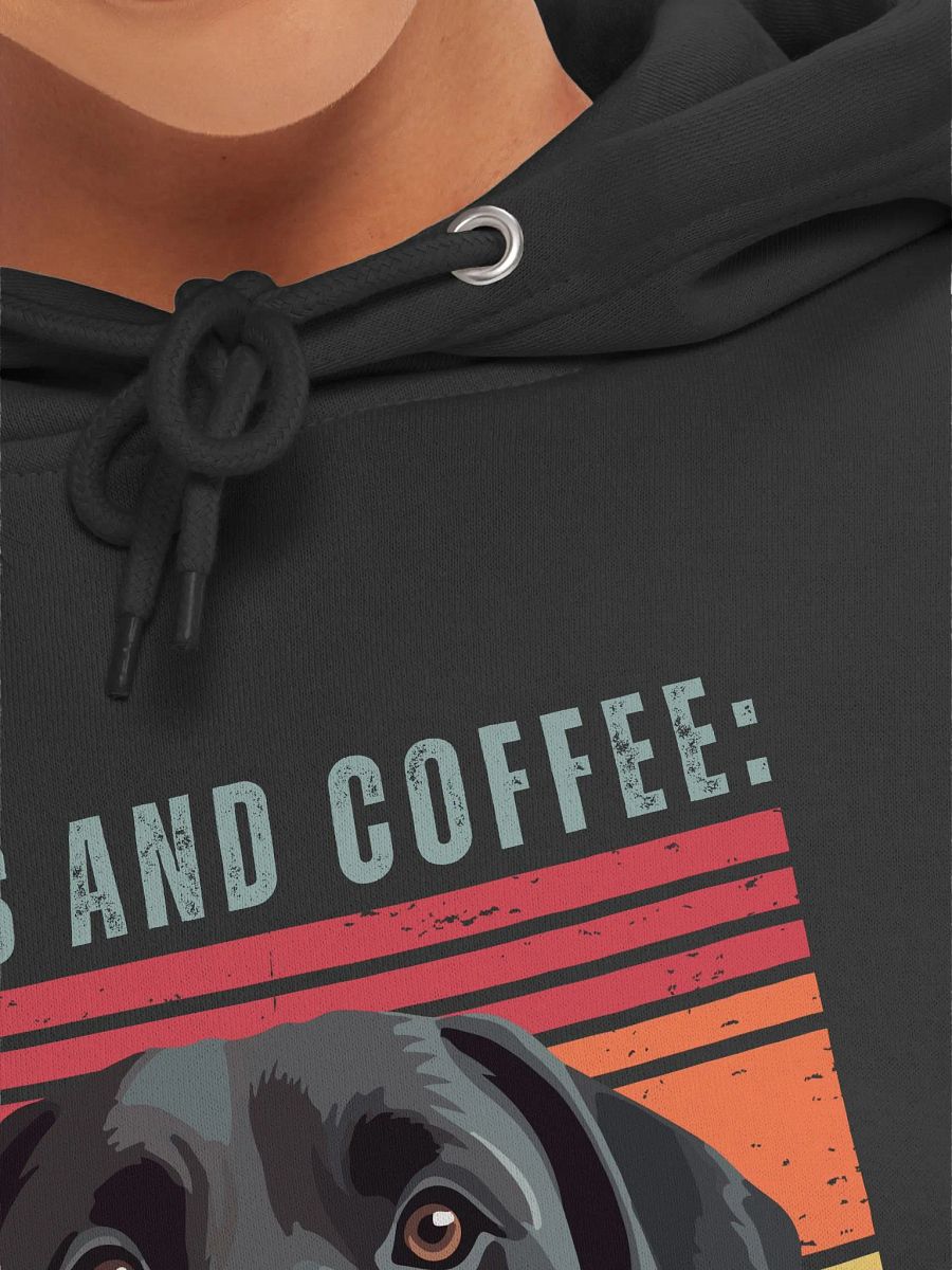 Paws And Coffee Lab Hoodie product image (19)