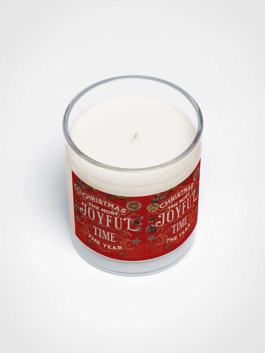 Joyful Christmas Soy Wax Candle for moms dads friends colleagues product image (3)