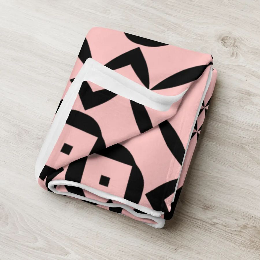 Cute Geometric Pattern Throw Blanket product image (9)