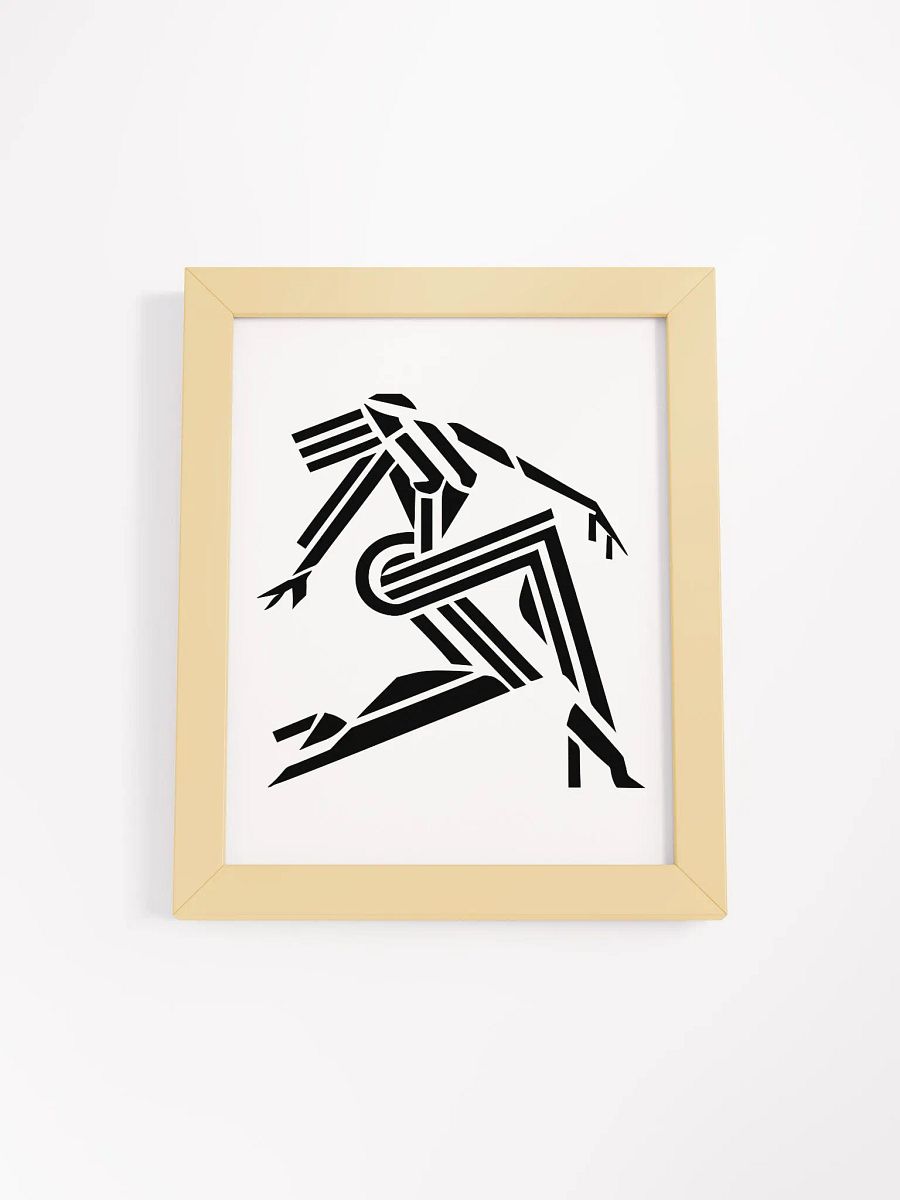 Cecilia – Heavenly Lily Picture series Gometric WomenFramed Art Print product image (31)