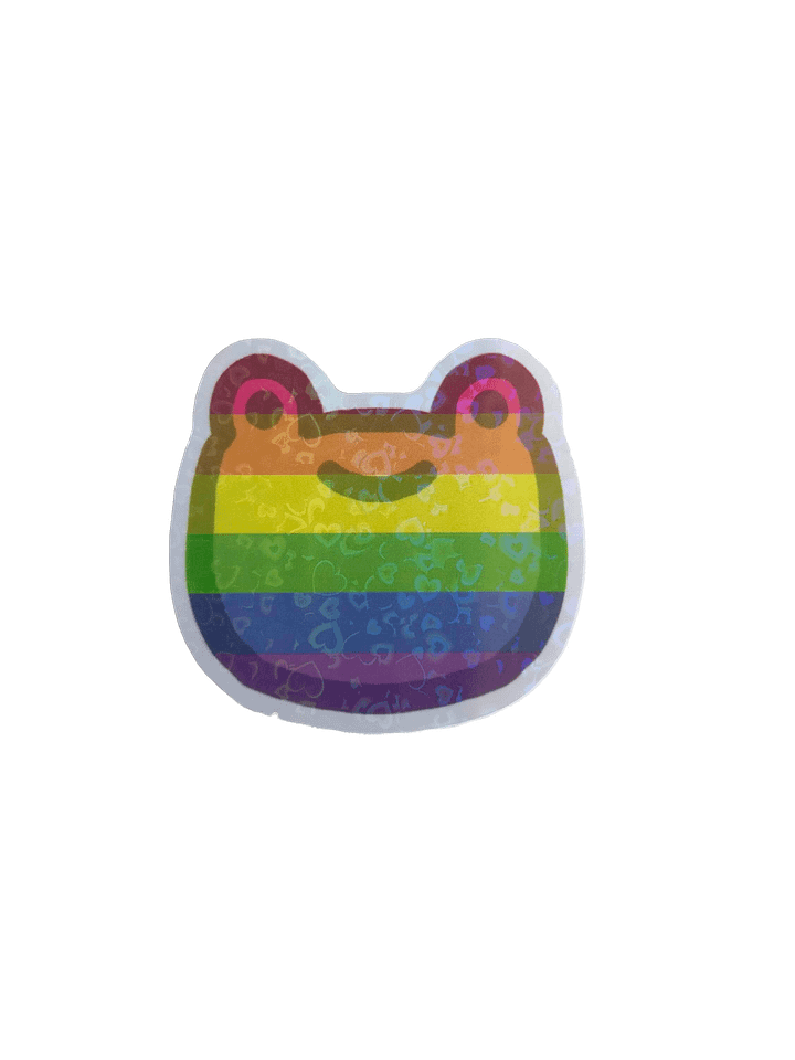 2" Rainbow Pride Marty Sticker product image (1)