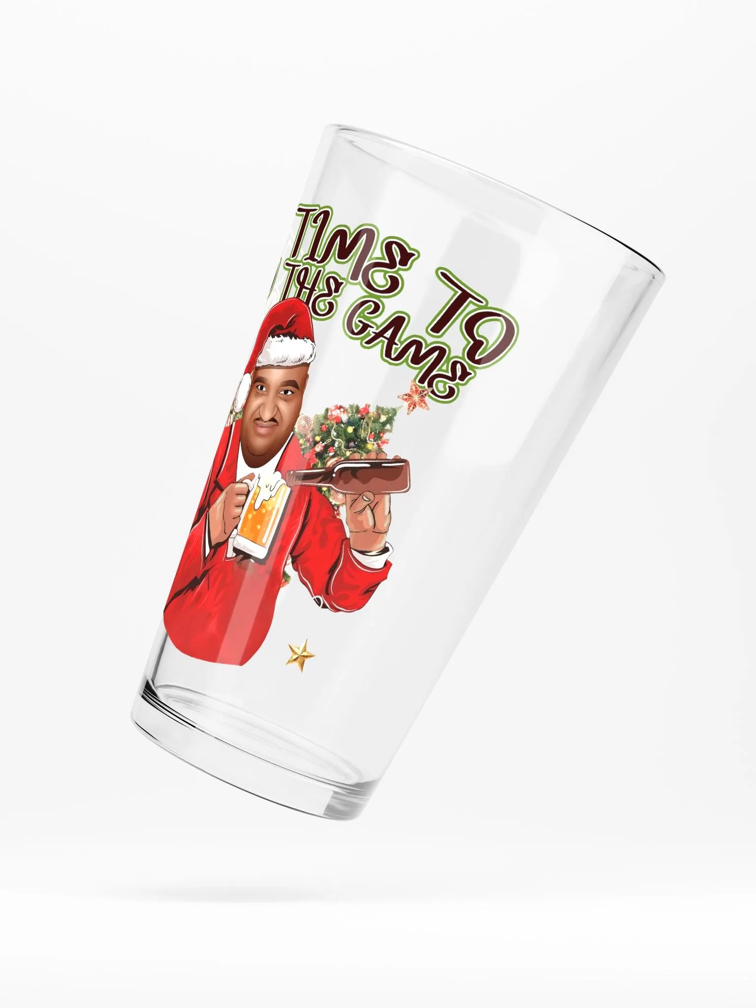Time To Play The Game Christmas Pint product image (4)