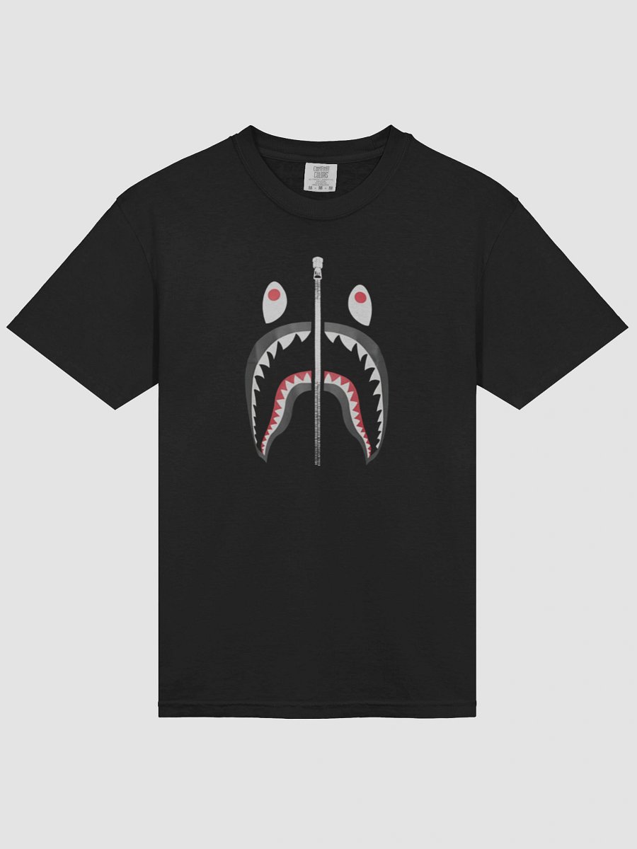 Symmetrical Shark Zipper T-Shirt product image (17)