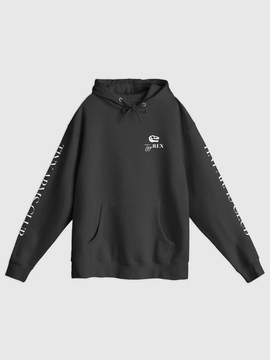 Tiny Arms Club White Logo Hoodie product image (3)