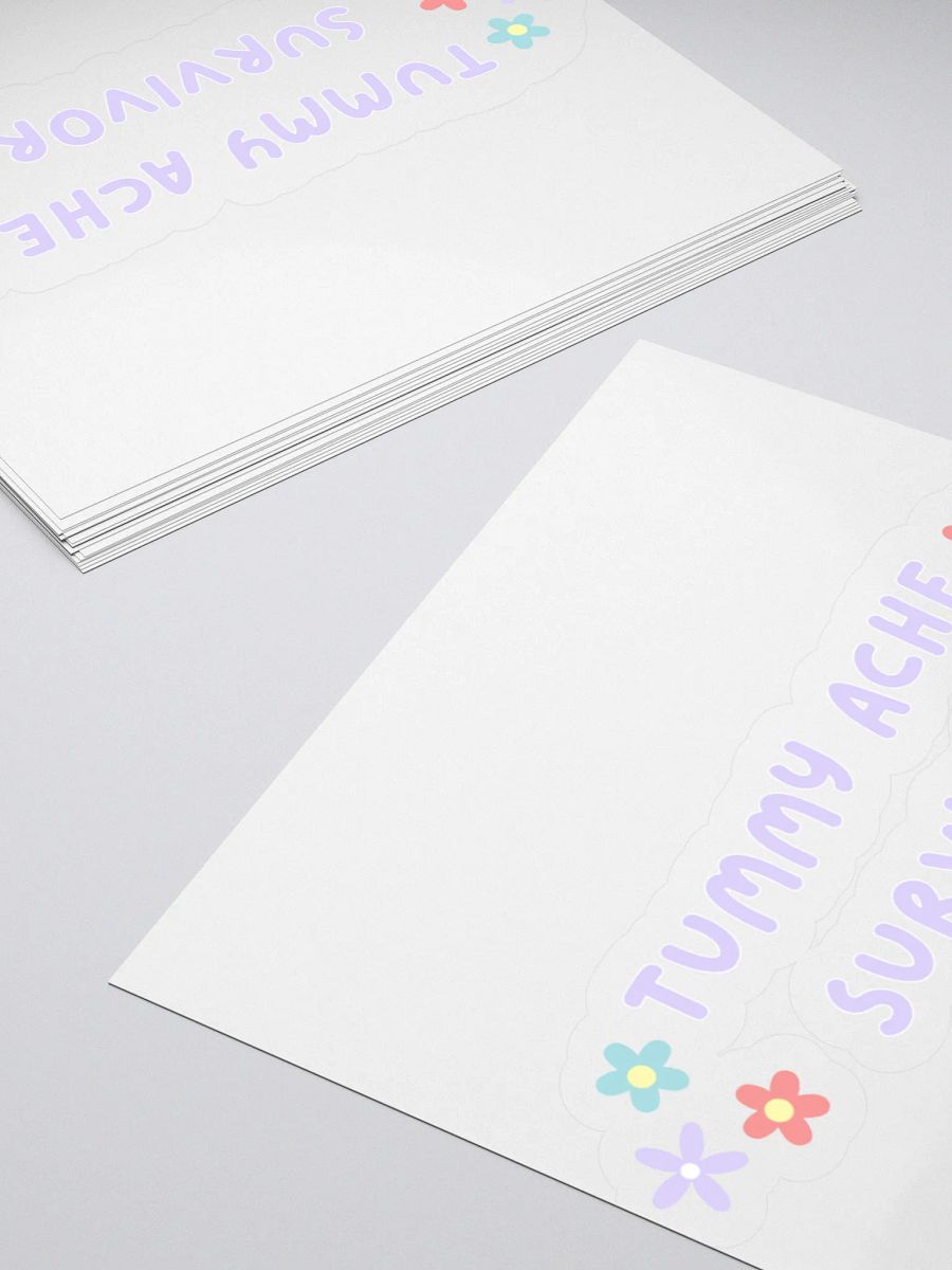 Victimized by Tummy Ache Sticker product image (7)