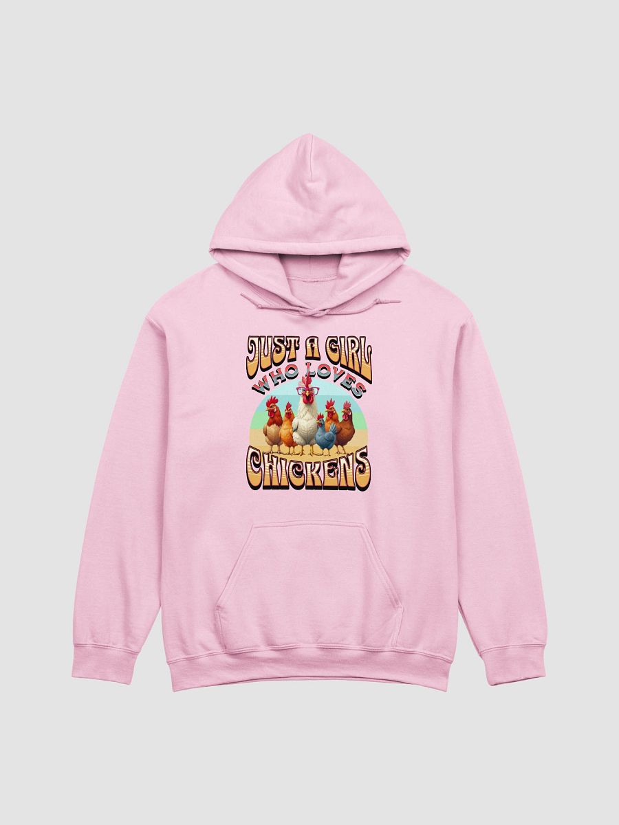 Just A Girl Who Loves Chickens Hoodie product image (19)