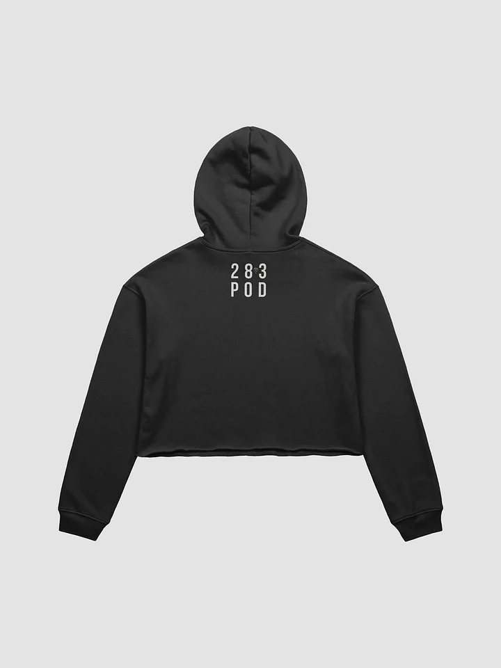 The 28 to 3 Podcast "Louisiana License Plate" Fleece Crop Hoodie product image (14)