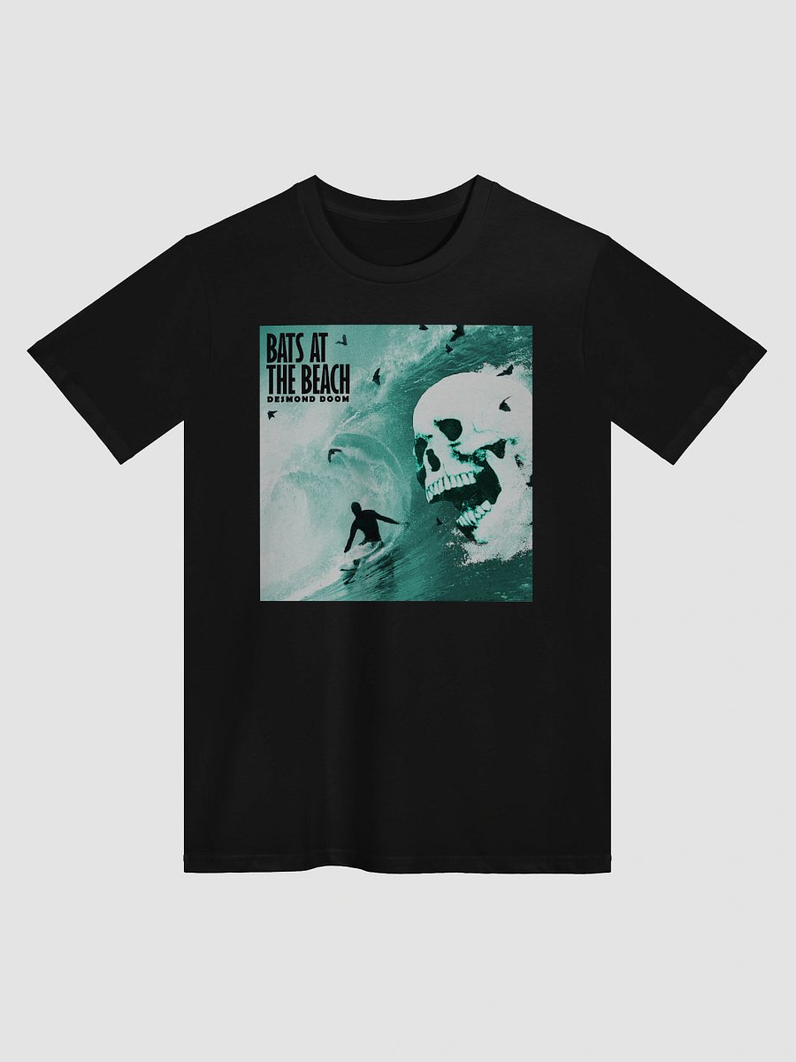 Bats At The Beach T-Shirt (Black) product image (1)