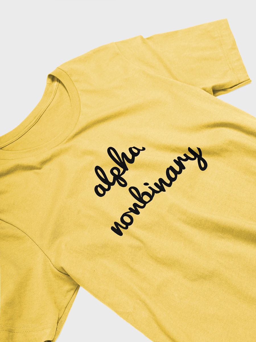 alpha nonbinary t-shirt product image (3)