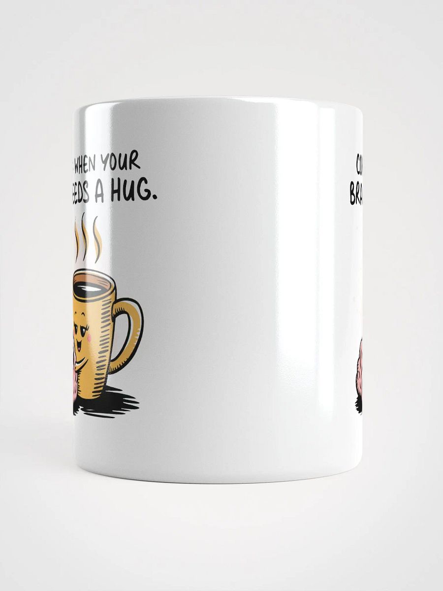 Mindful Sips White Glossy Mug product image (5)