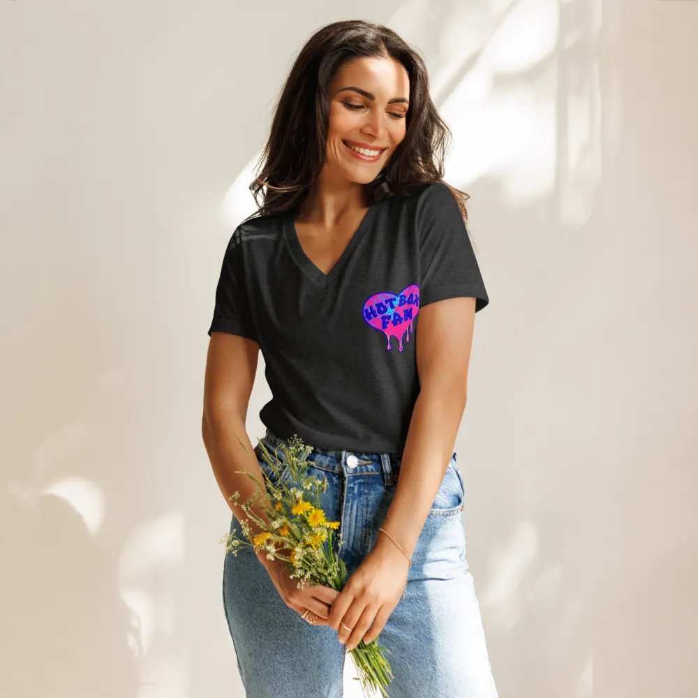 WOMENS HOT BOX FAM COLOR POP LOGO TEE product image (24)