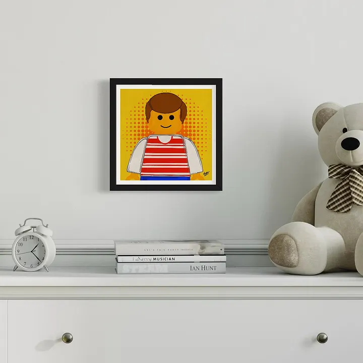 LEGO PEOPLE - Boy (Framed Matte Print) product image (3)