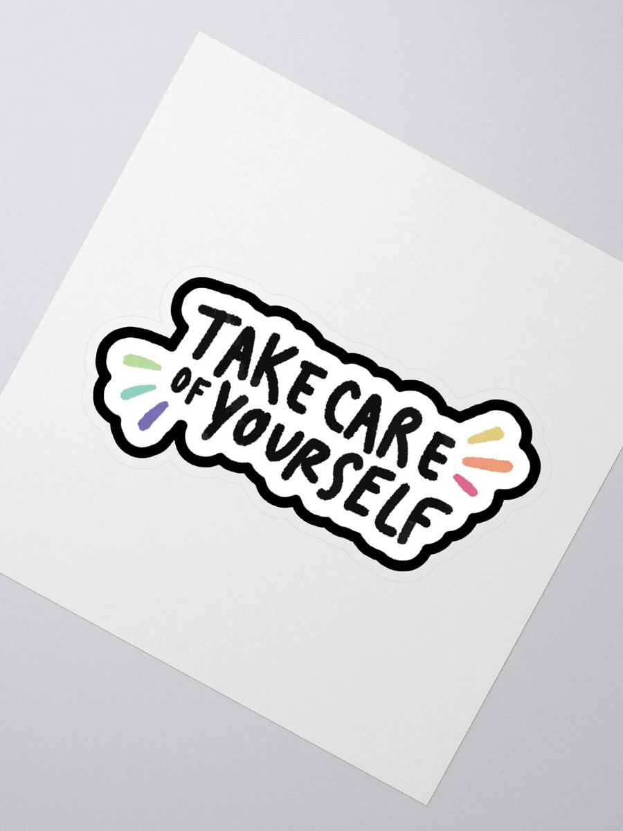 Take Care of Yourself Sticker product image (6)