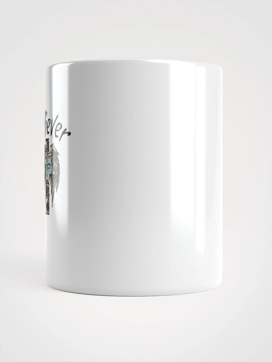 BELIEVER FAITH Fragmented Faces Glossy Mug product image (14)