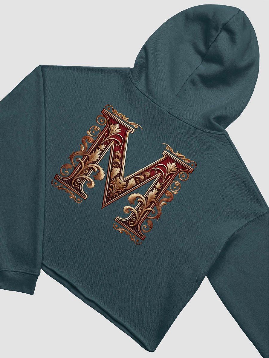 Majestic Monogram Floral Crop Hoodie product image (28)