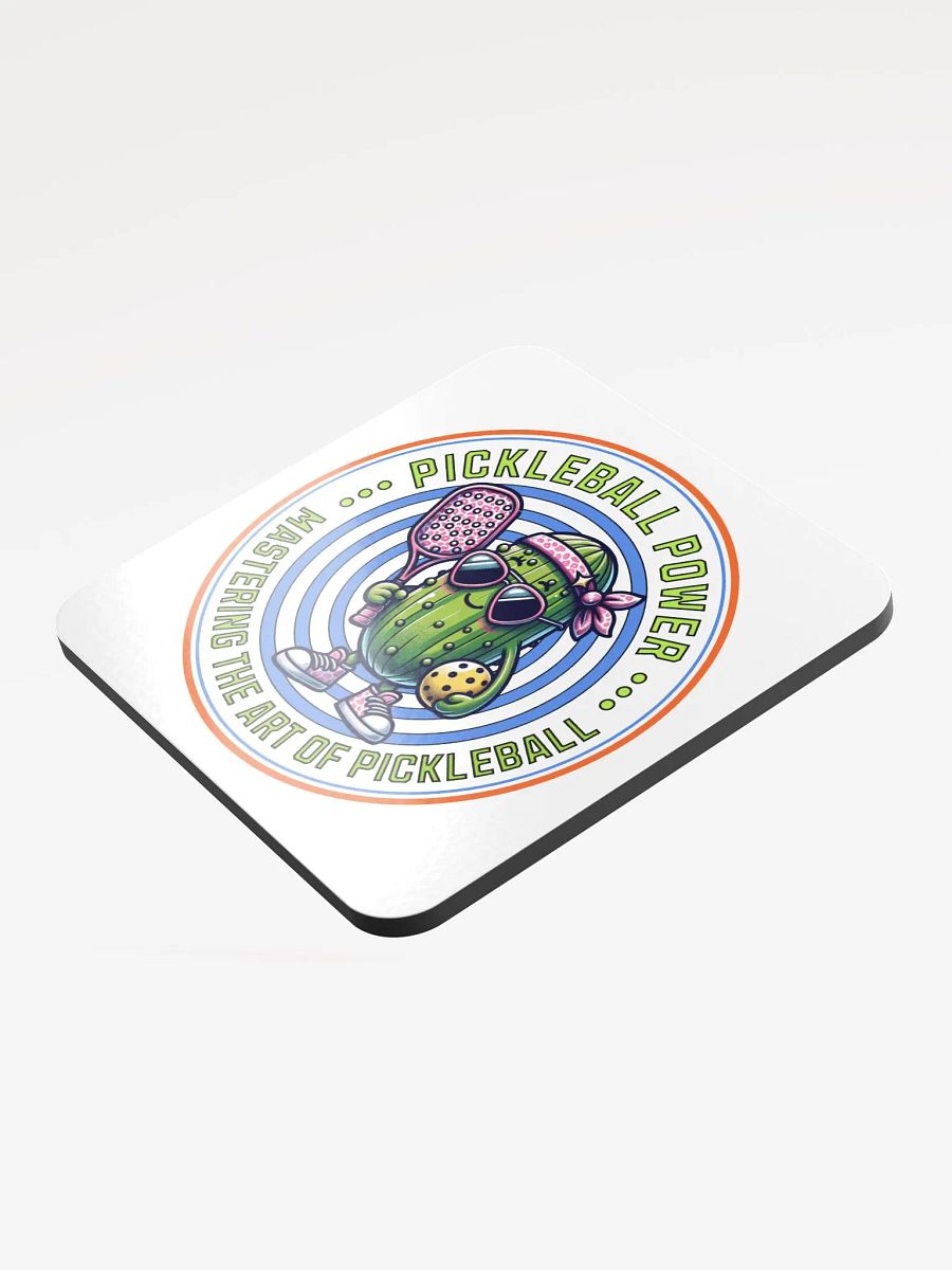 Pickleball Power Mastering The Art Of Pickleball Coaster Set product image (4)