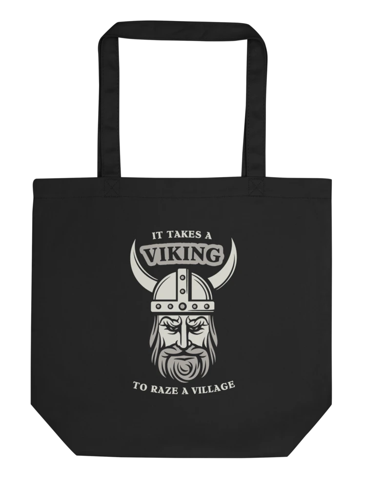 It Takes a Viking to Raze a Village Canvas Tote product image (1)