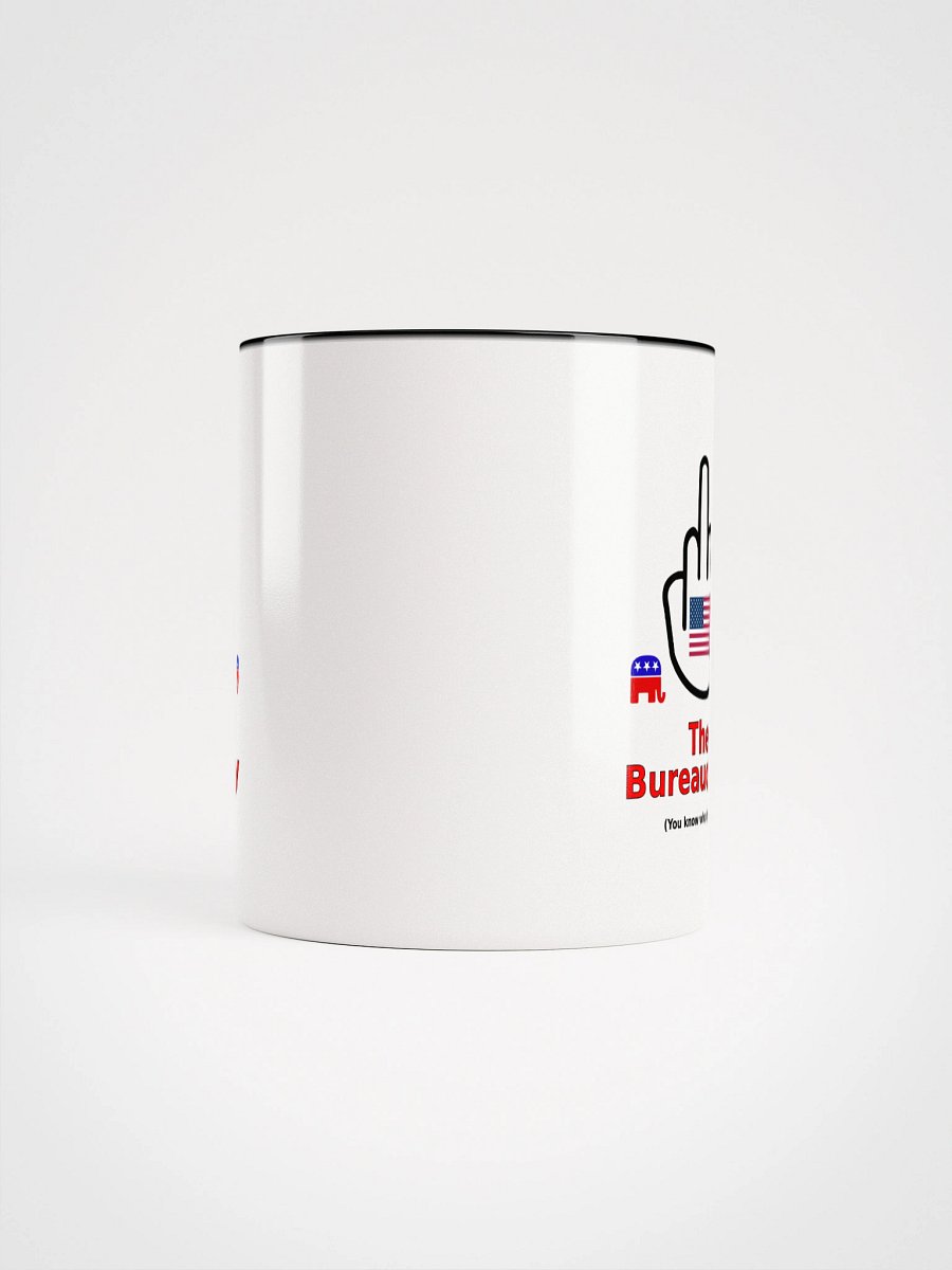 Two-tone Ceramic Mug-MisterFinger-Bureaucracy-B product image (66)