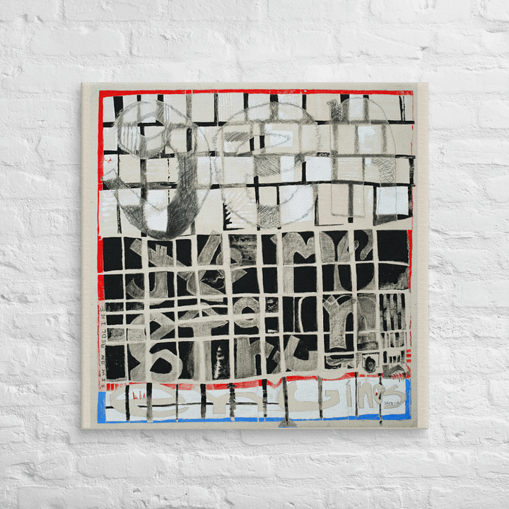 Sandbag 2 on Canvas (32" x 32") product image (2)