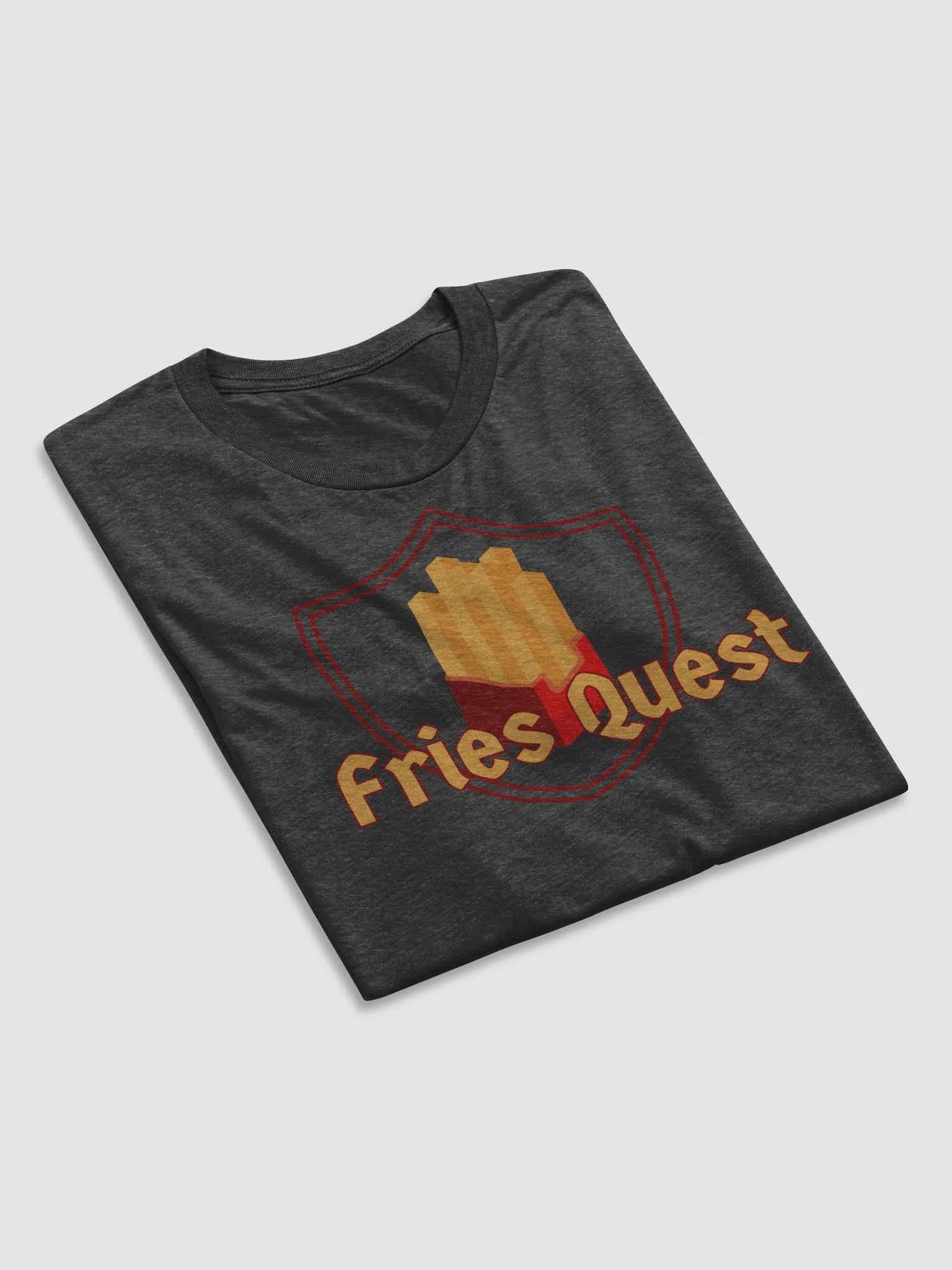 Triblend Short Sleeve Fries Quest T-Shirt product image (45)
