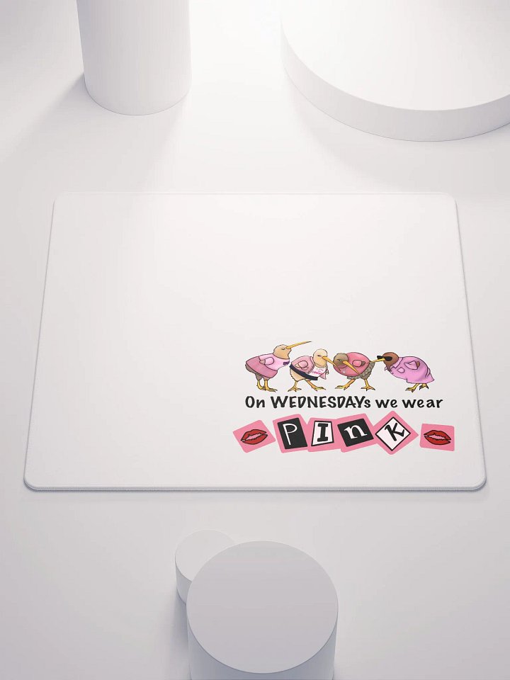 On Wednesdays we wear PINK Mouse Pad product image (1)