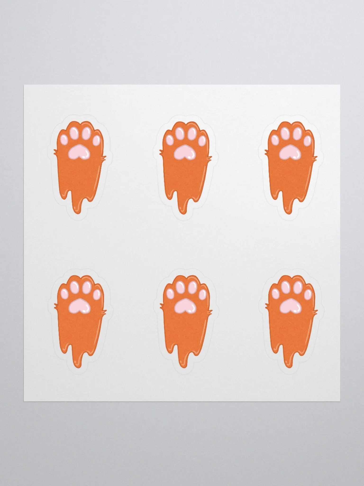 Orange Cat paw product image (1)