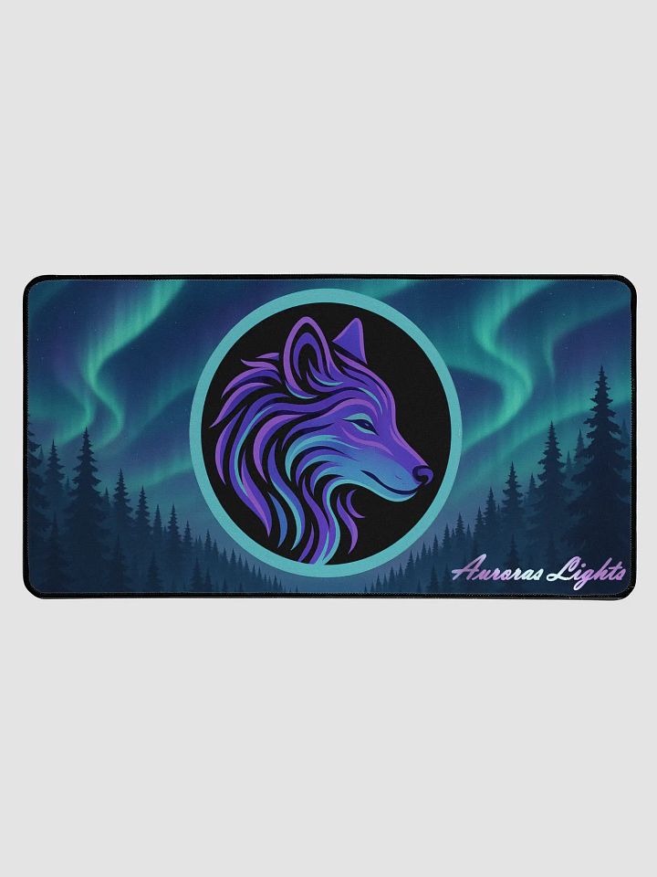 Forest AurorasLights Desk Mat product image (1)