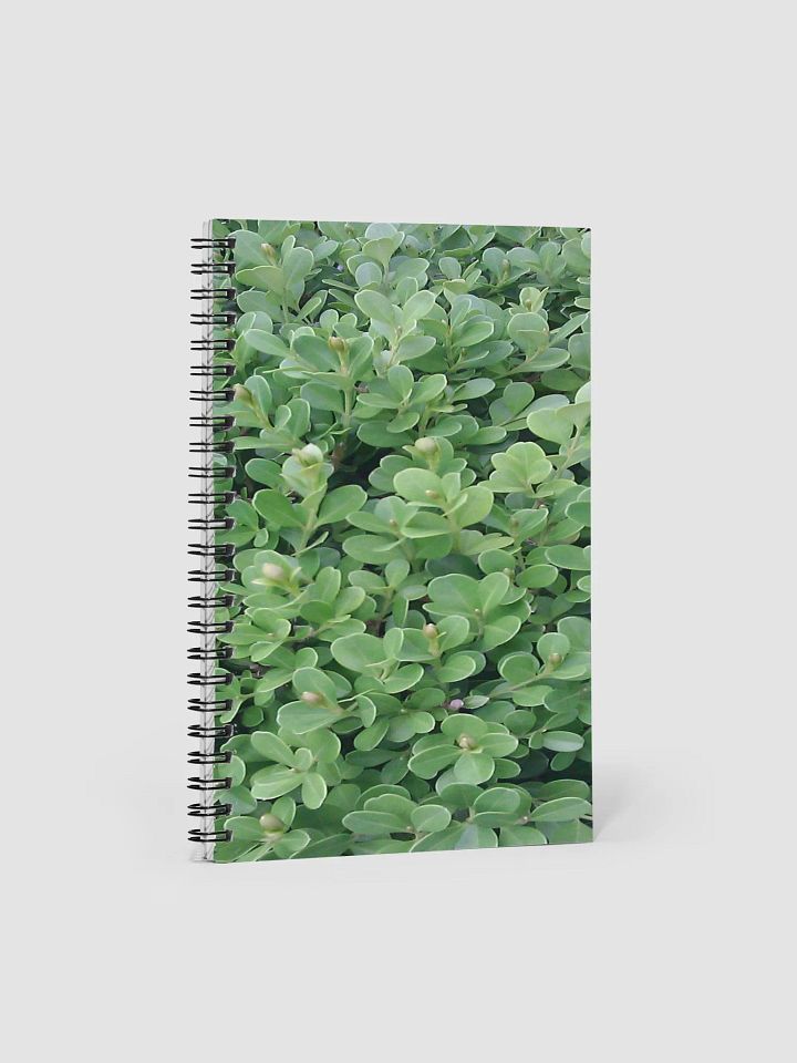 "Green Leaf" Spiral Notebook product image (1)