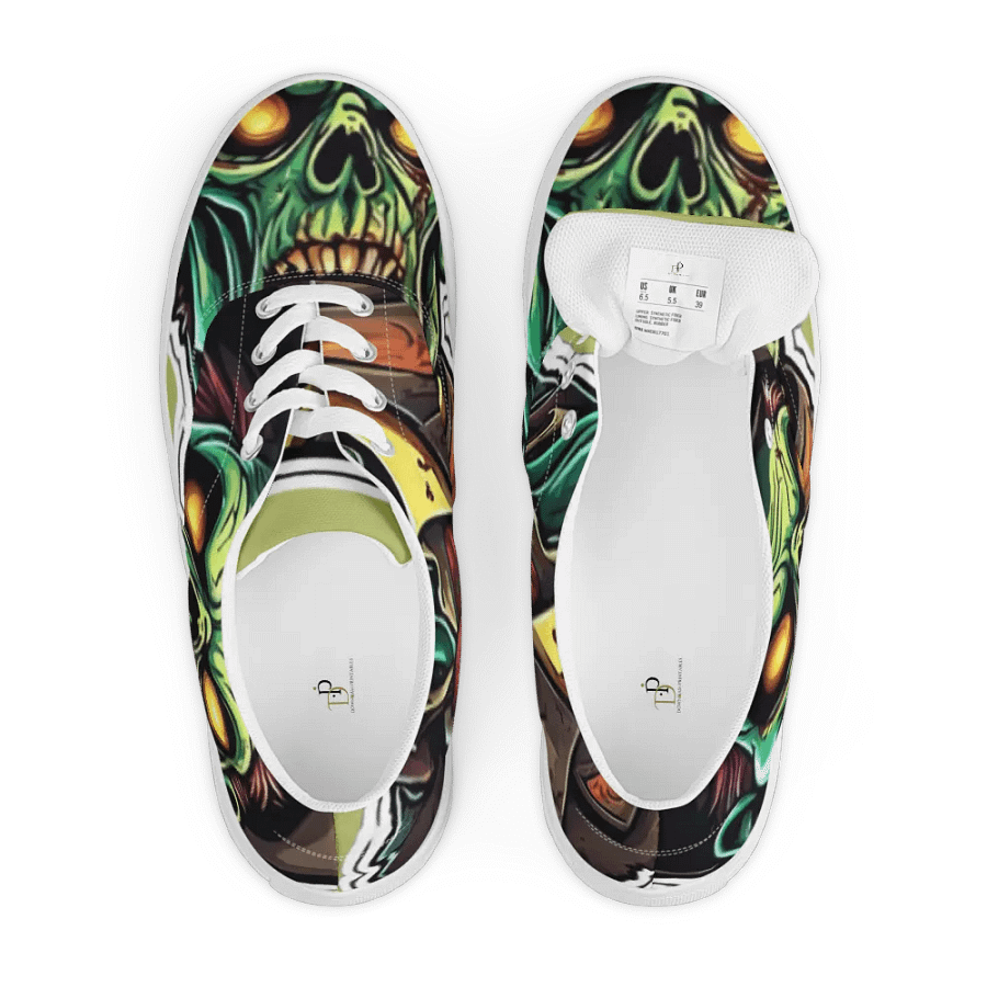 Undead Elegance Men's Canvas Shoes product image (7)