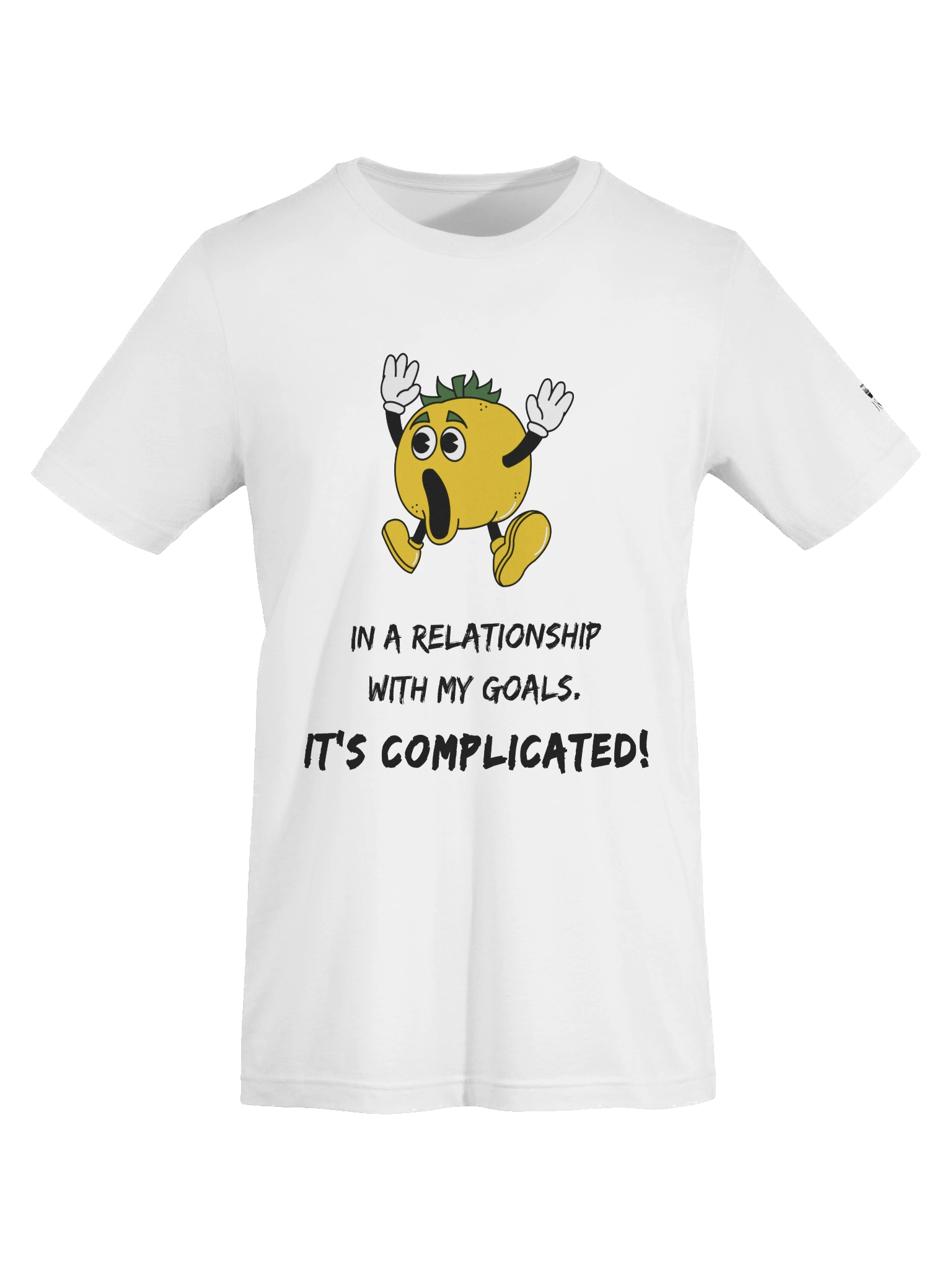 In a relationship with my goals. It's complicated. Regular Fit T-shirt product image (103)