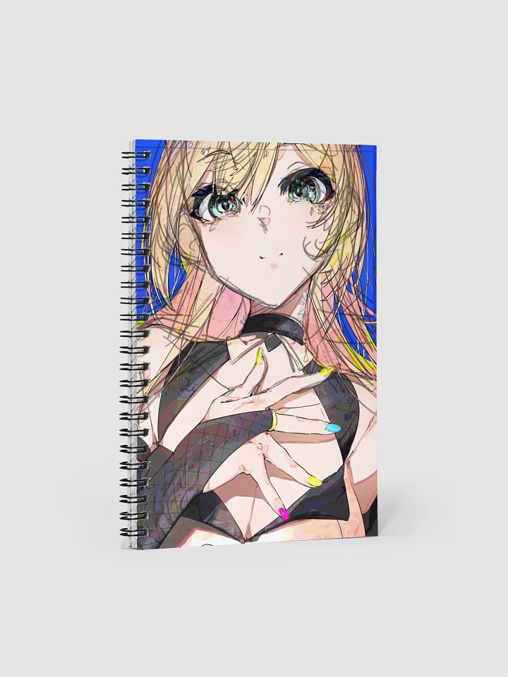 Lara Silverfox Vtuber Notebook Merch product image (1)