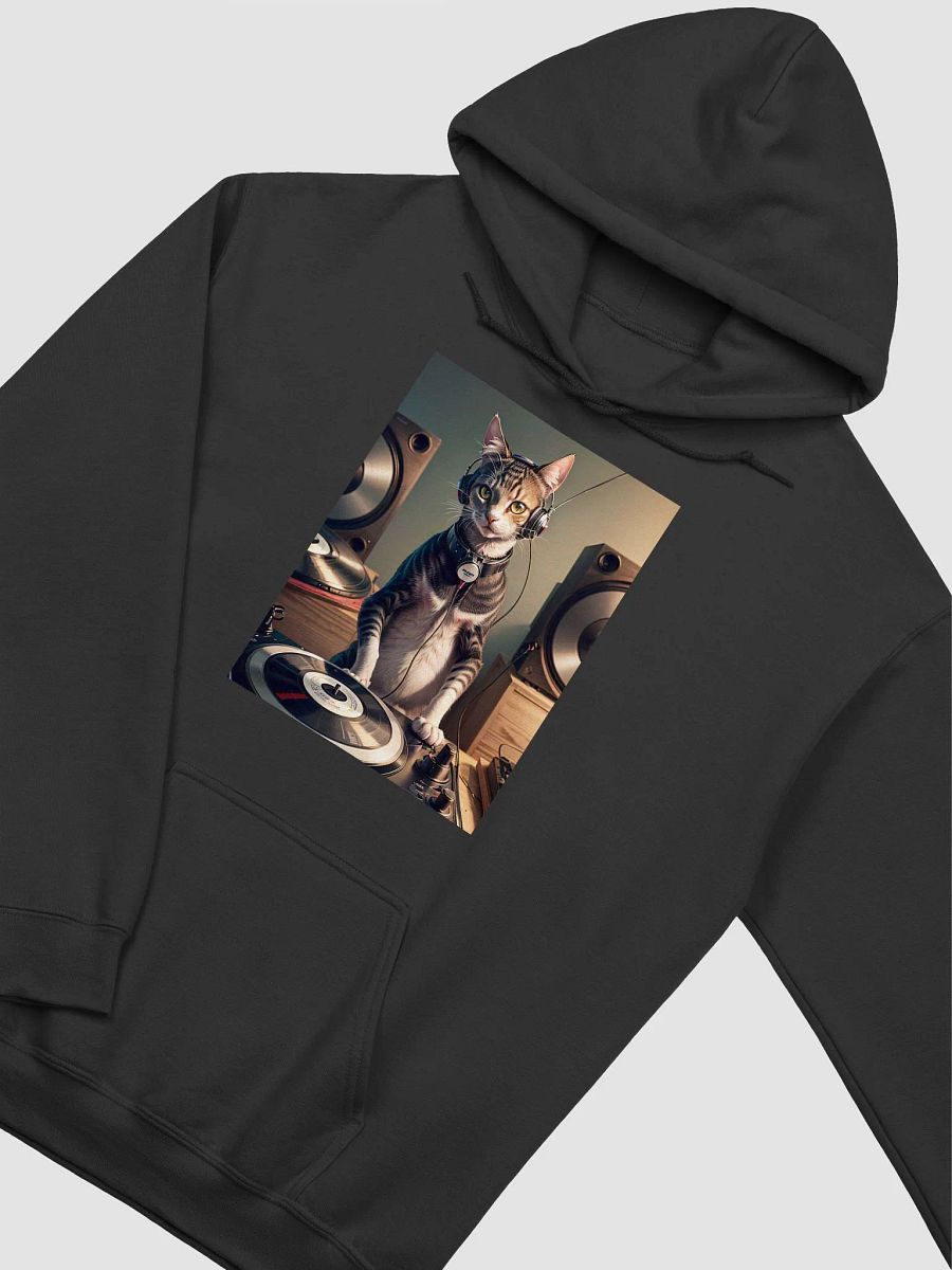 DJ Cat Vibes Hoodie - Unisex Outdoor Classic (Small to 5XL) product image (18)