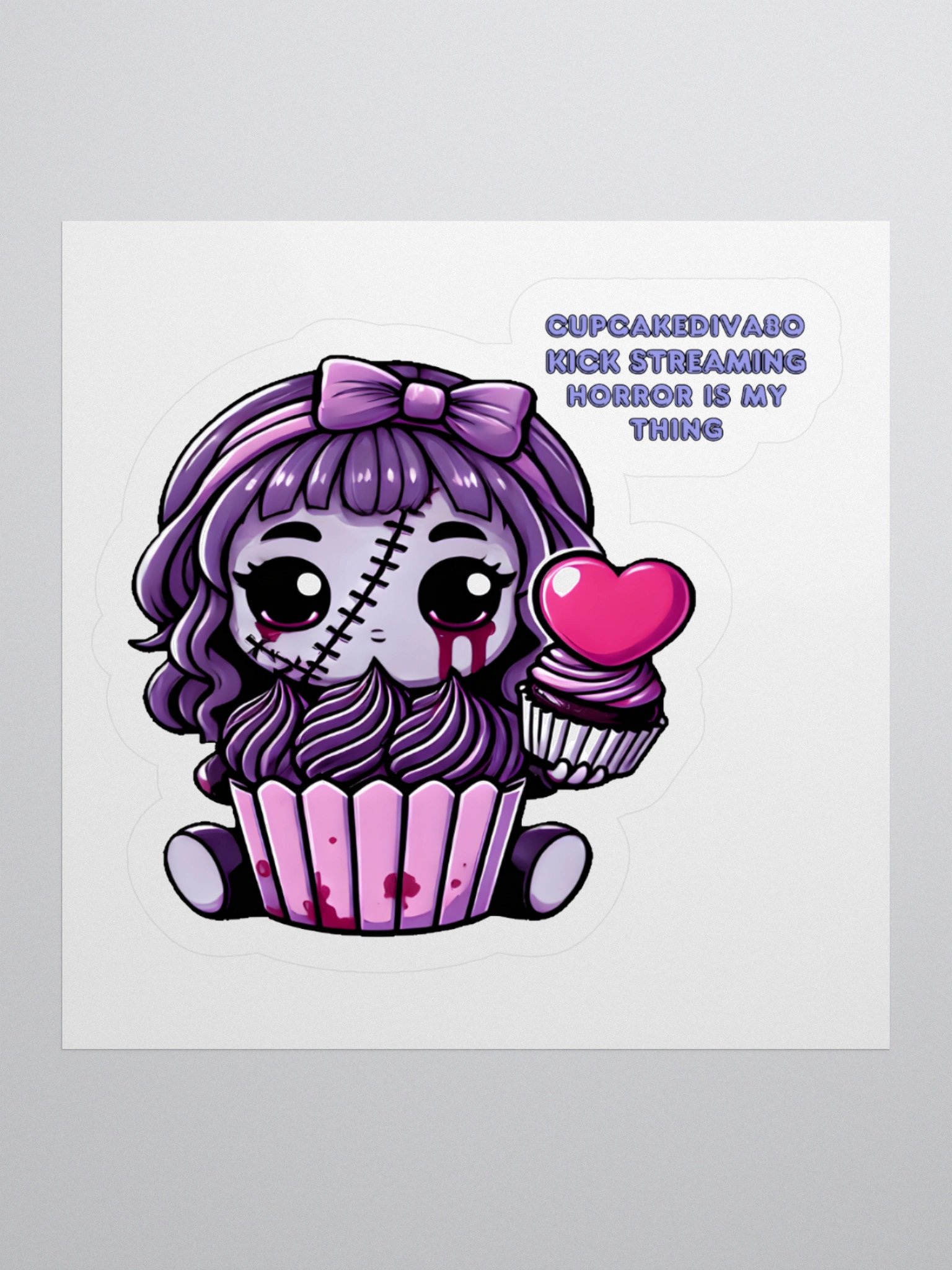 Cupcakediva80 cute sticker product image (1)