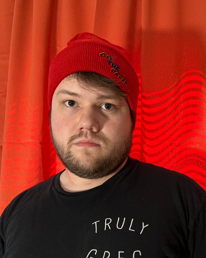 Embroidered Off The Panel Beanie product image (2)