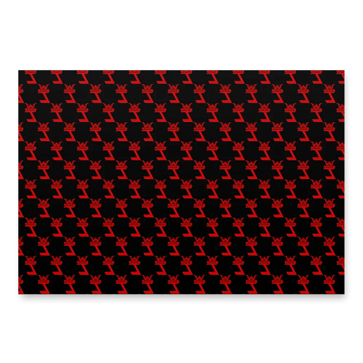 Crew Logo Wrapping Paper Sheets (3) product image (1)