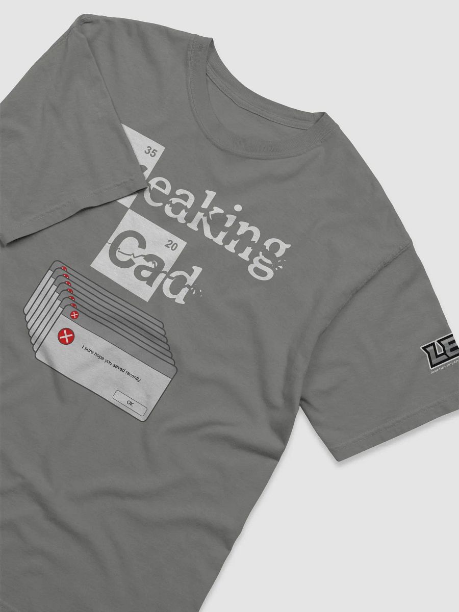 Breaking CAD Gray Tee Shirt product image (3)