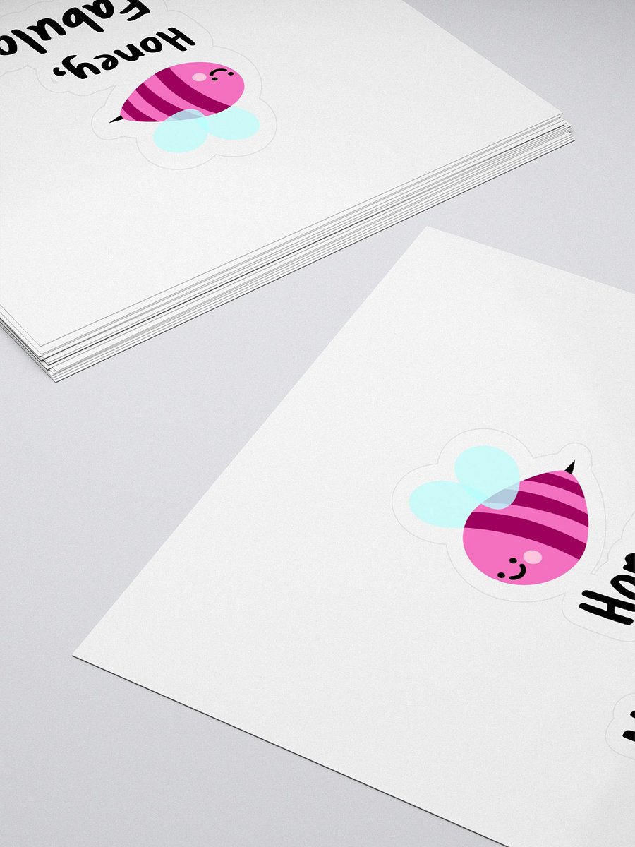 Buzzing Bee Kiss Cut Stickers product image (4)