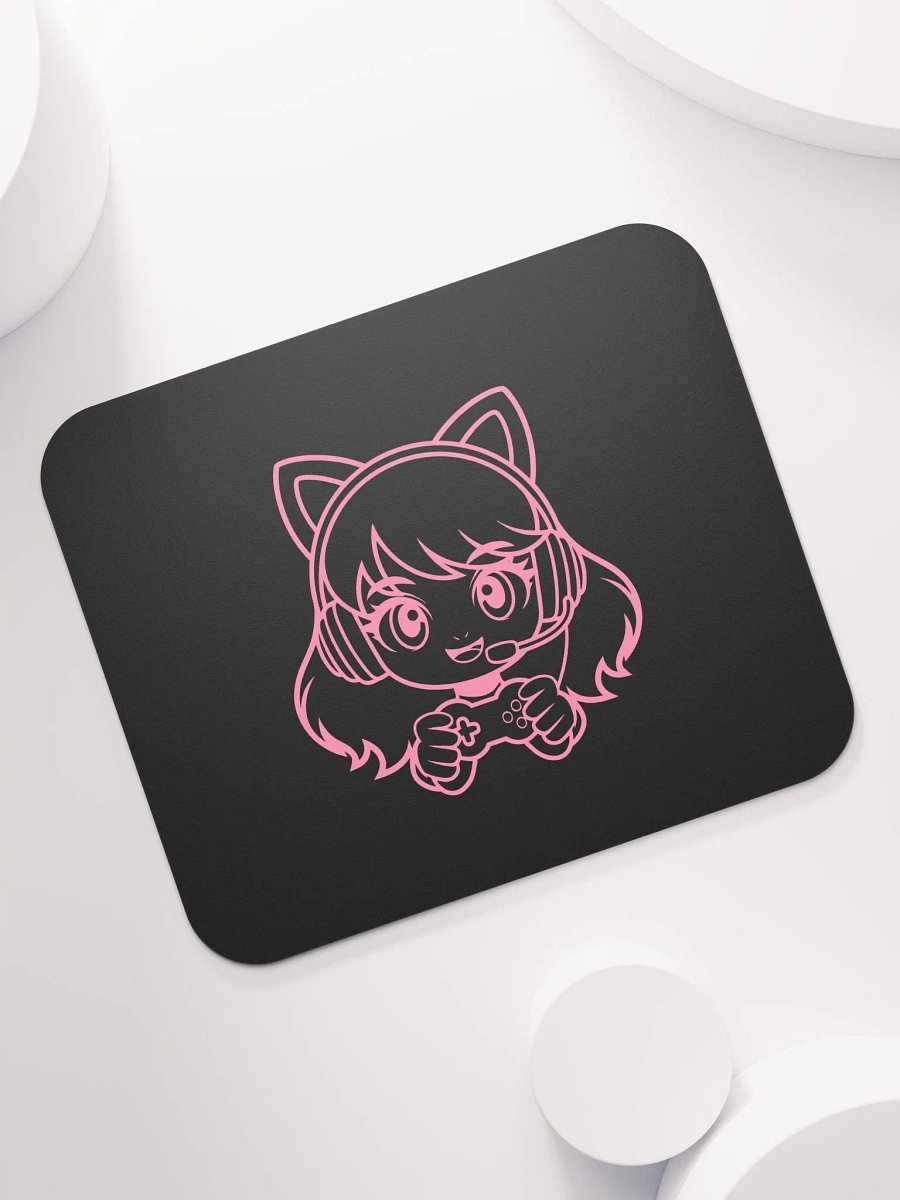 🎮 Gamer Girl Mouse Pad – Precision, Power & Pink Vibes! 💖 product image (1)
