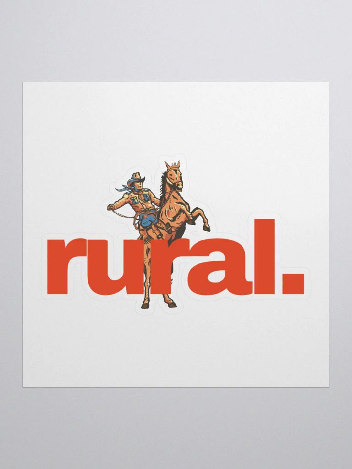 Rural Logo Vinyl Stickers product image (1)